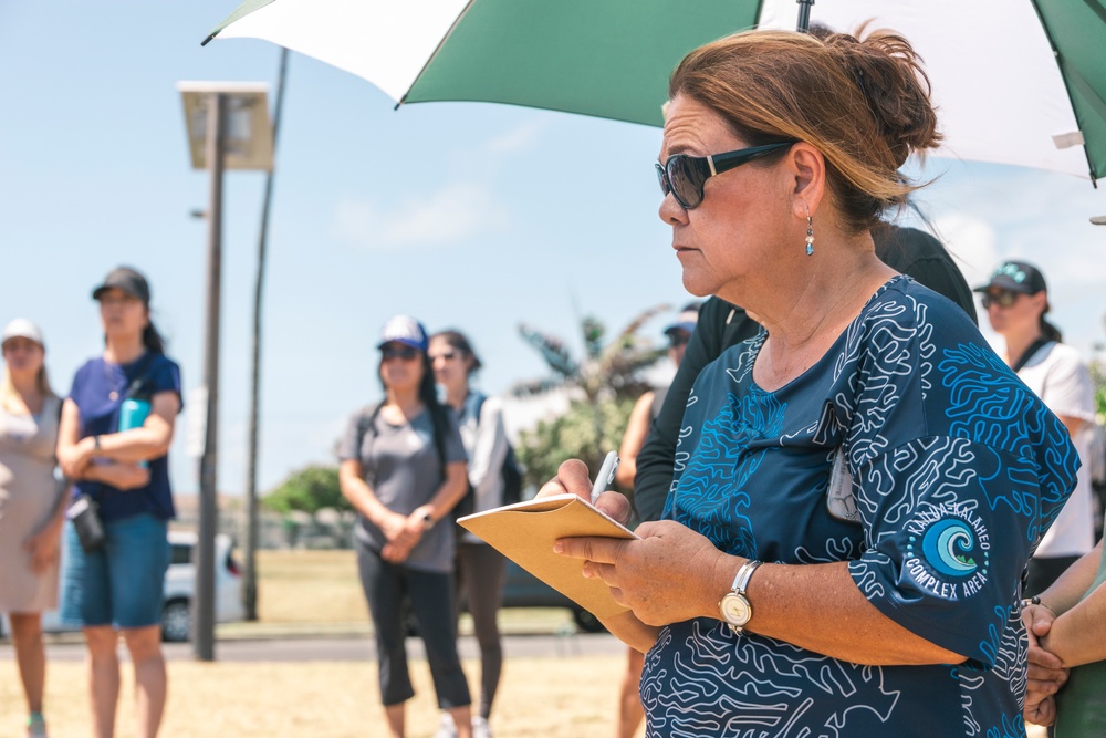Windward District faculty and staff visit MCBH