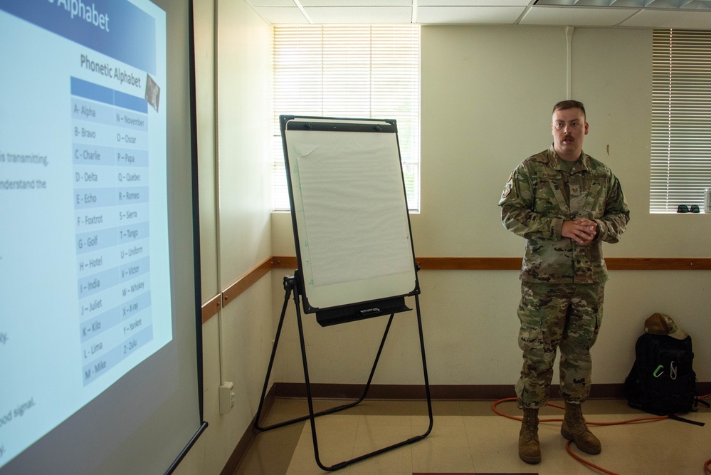 217th Engineering Installation Squadron, 183d Wing conduct readiness training