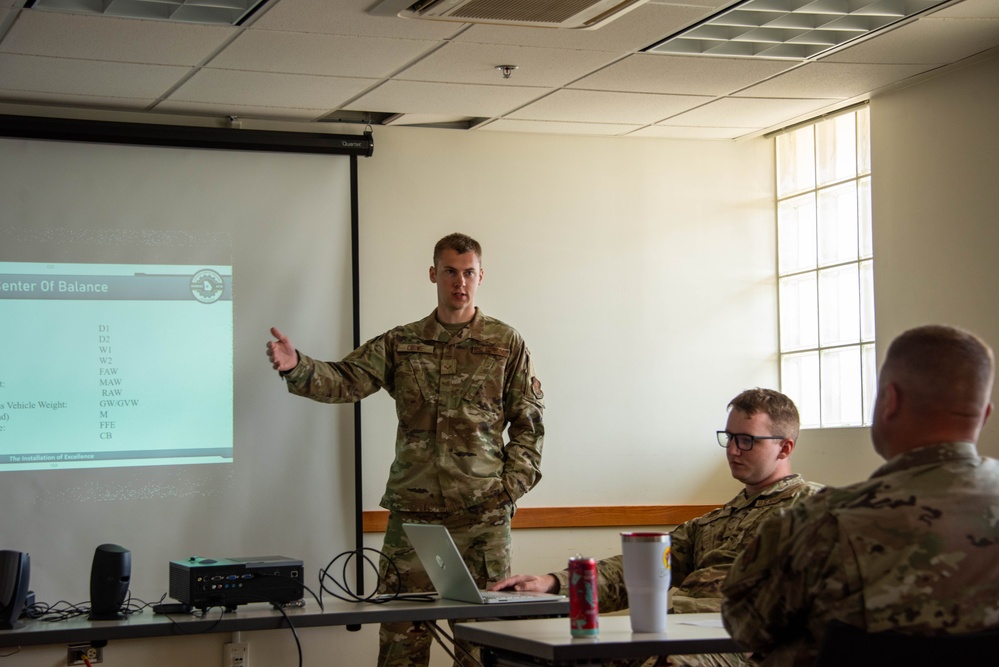217th Engineering Installation Squadron, 183d Wing conduct War Cry Lite readiness training