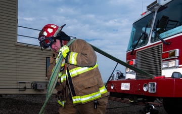 Holding the Line: Firefighter Trains for Rapid Response