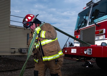 Holding the Line: Firefighter Trains for Rapid Response