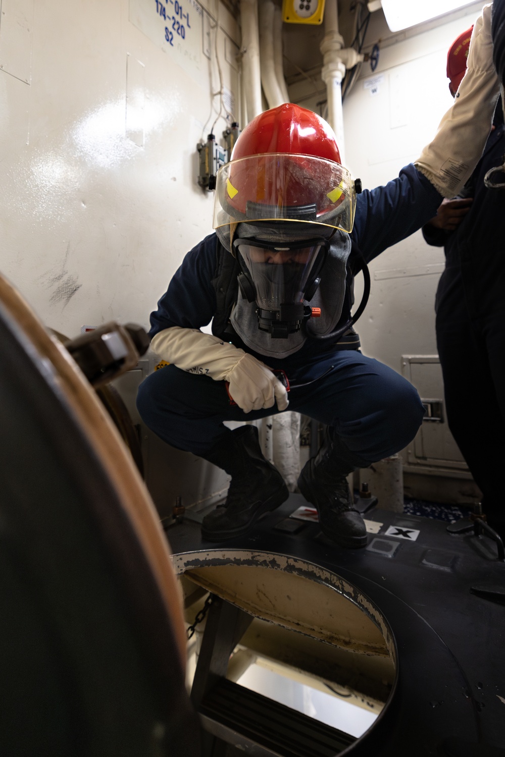 Destroyer Squadron (DESRON) 60 Conducts Mobility Damage Control Warfare (MOB-D) Certification Aboard USS Oscar Austin (DDG 79)