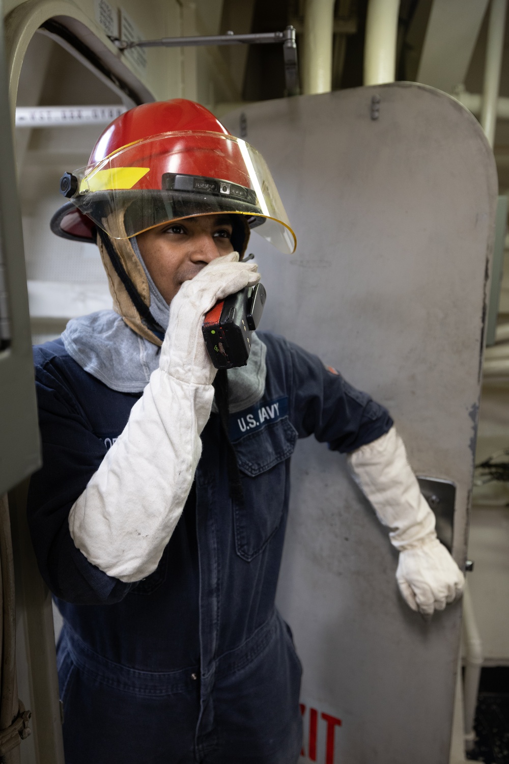 Destroyer Squadron (DESRON) 60 Conducts Mobility Damage Control Warfare (MOB-D) Certification Aboard USS Oscar Austin (DDG 79)