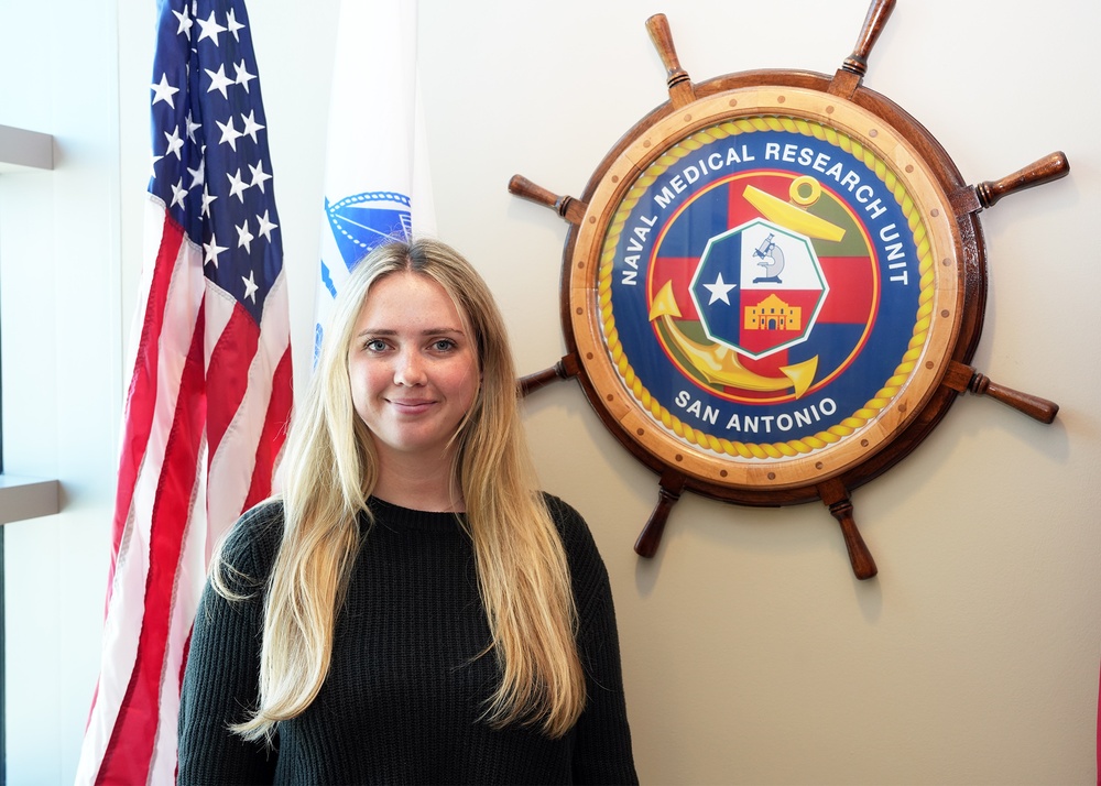 Appalachian State University Graduate begins Research Journey at NAMRU San Antonio
