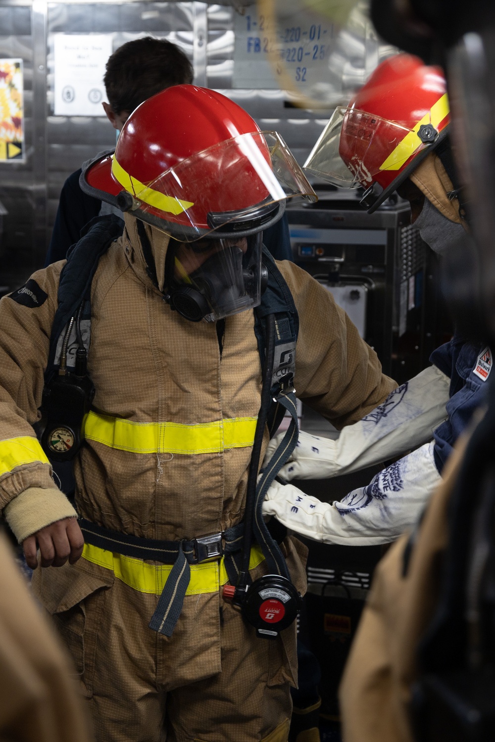 Destroyer Squadron (DESRON) 60 Conducts Mobility Damage Control Warfare (MOB-D) Certification Aboard USS Oscar Austin (DDG 79)