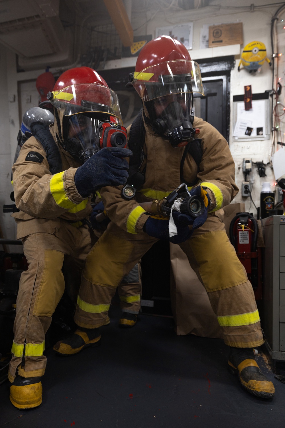 Destroyer Squadron (DESRON) 60 Conducts Mobility Damage Control Warfare (MOB-D) Certification Aboard USS Oscar Austin (DDG 79)