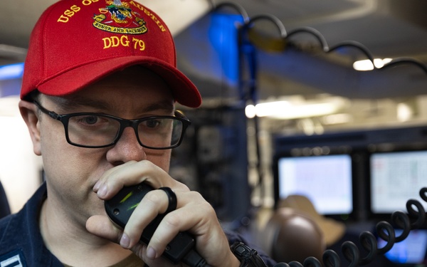 Destroyer Squadron (DESRON) 60 Conducts Mobility Damage Control Warfare (MOB-D) Certification Aboard USS Oscar Austin (DDG 79)