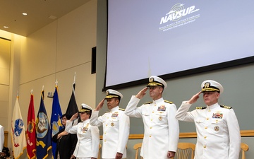 NAVSUP WSS Holds Change-of-Command Ceremony