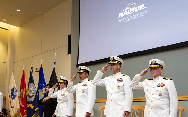 Naval Supply Systems Command Weapon Systems Support Holds Change-of-Command in Philadelphia