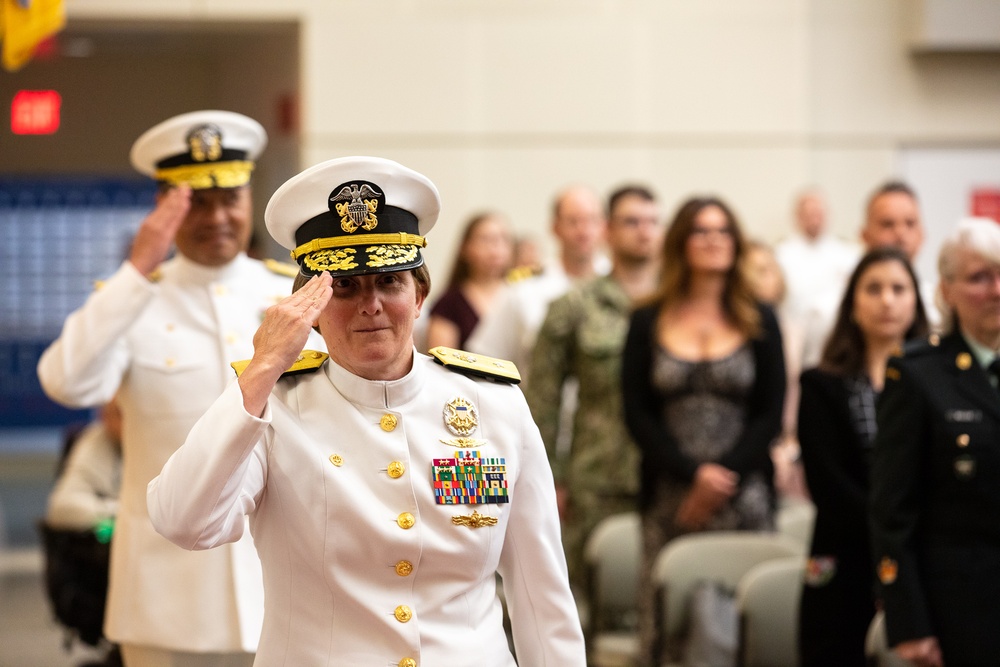 NAVSUP WSS Holds Change-of-Command Ceremony