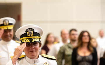 NAVSUP WSS Holds Change-of-Command Ceremony