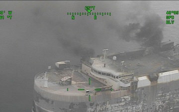 UPDATE 2: Coast Guard responds to vessel fire offshore Adak, Alaska