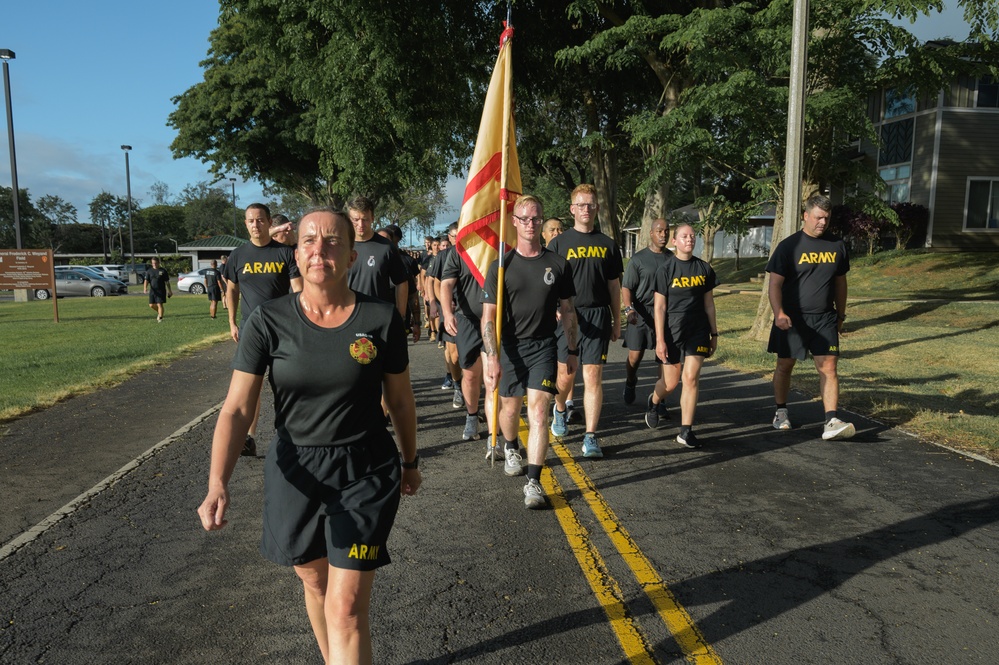 Garrison Hawaii Kicks Off Army’s 250th Birthday with Motivational Run