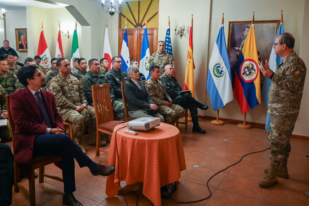 Partner Nation Leaders Visit 433rd AW C-5M During Southern Star ’25