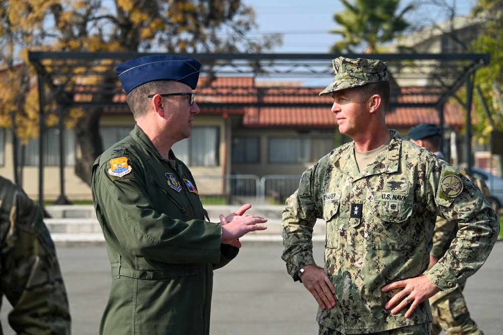 Partner Nation Leaders Visit 433rd AW C-5M During Southern Star ’25