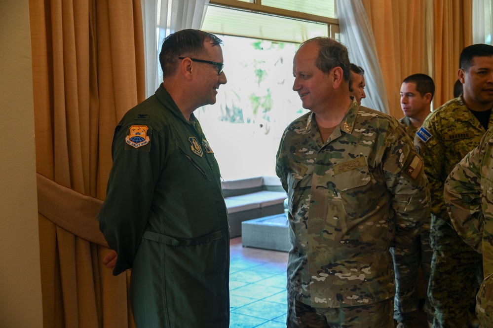 Partner Nation Leaders Visit 433rd AW C-5M During Southern Star ’25