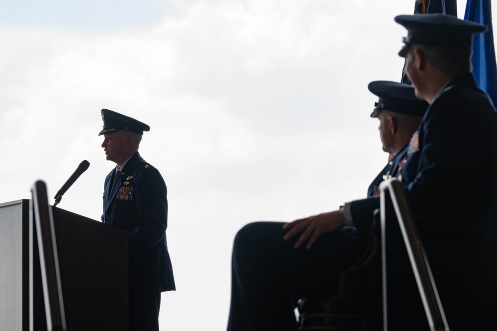 305th Operational Support Squadron Change of Command