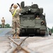 U.S. Army tracked vehicles arrive in Washington D.C. for 250th Birthday