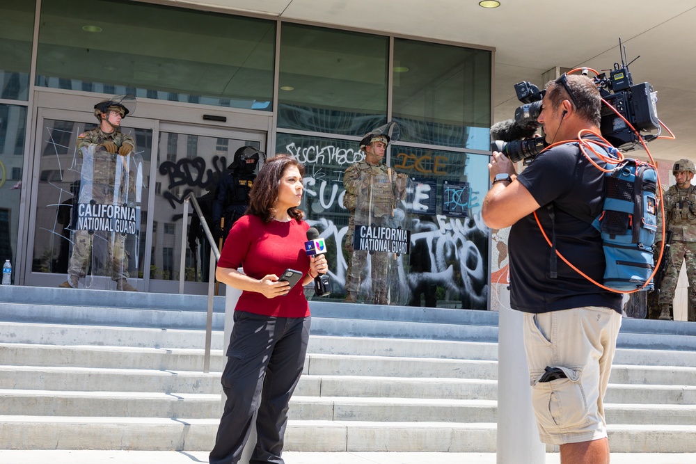 U.S. Northern Command support to protect federal personnel and property in Los Angeles