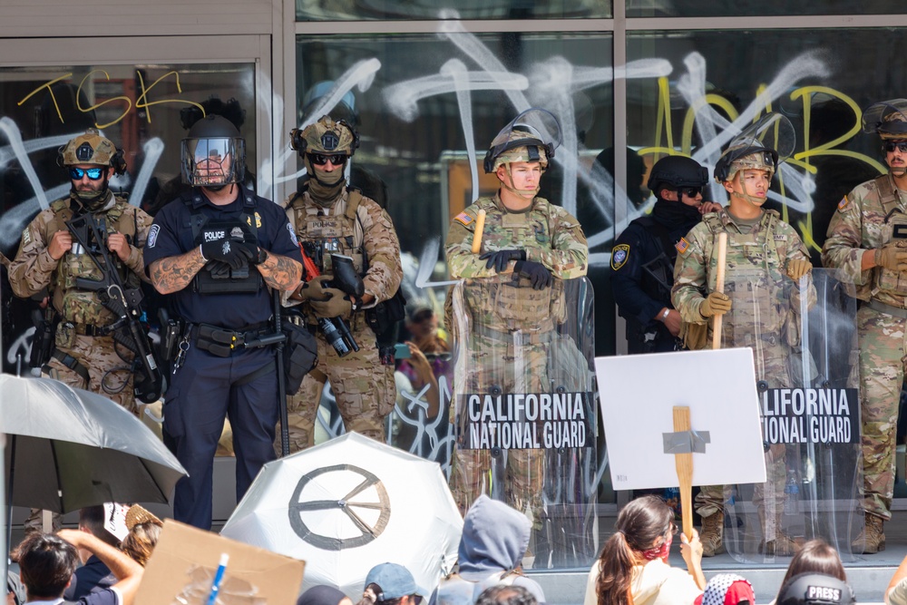U.S. Northern Command support to protect federal personnel and property in Los Angeles