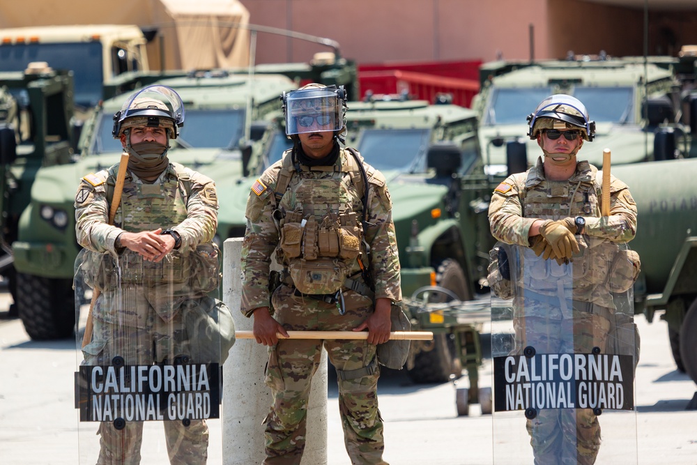 U.S. Northern Command support to protect federal personnel and property in Los Angeles