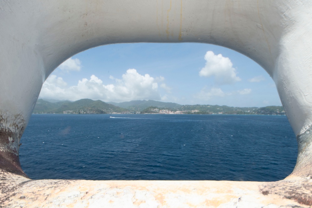 USNS Comfort Arrives in Grenada