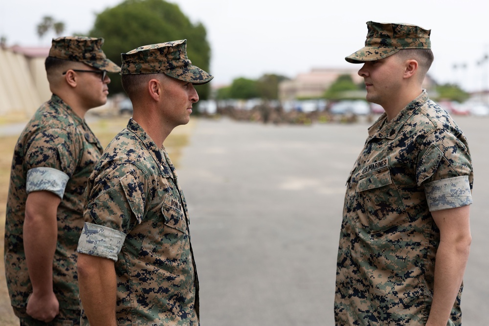 13th MEU Marine awarded Navy and Marine Corps Commendation Medal