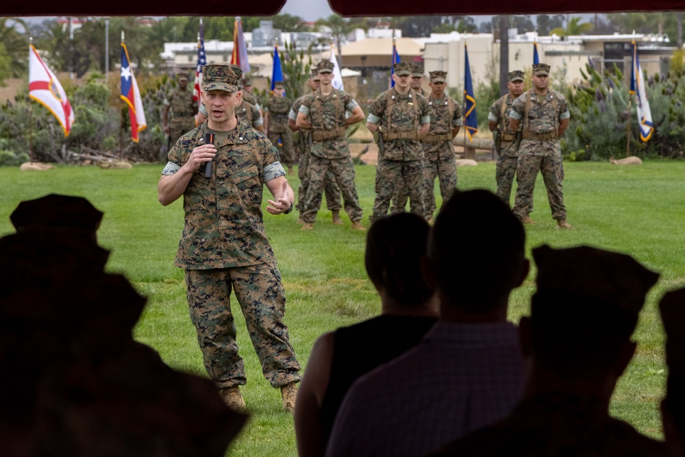 MWHS-3 Change of Command