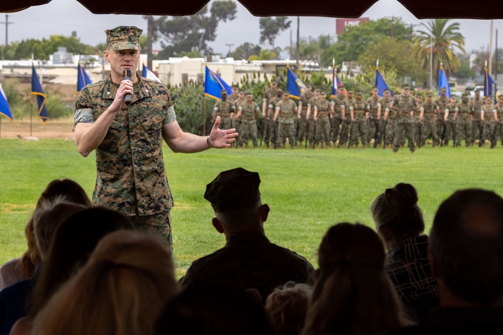 MWHS-3 Change of Command