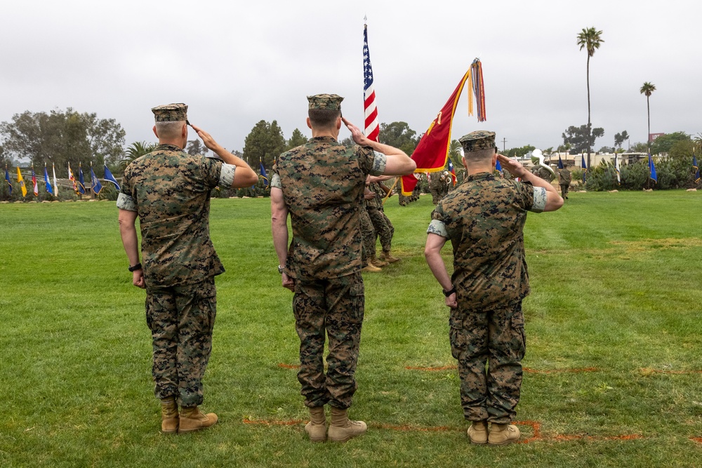 MWHS-3 Change of Command