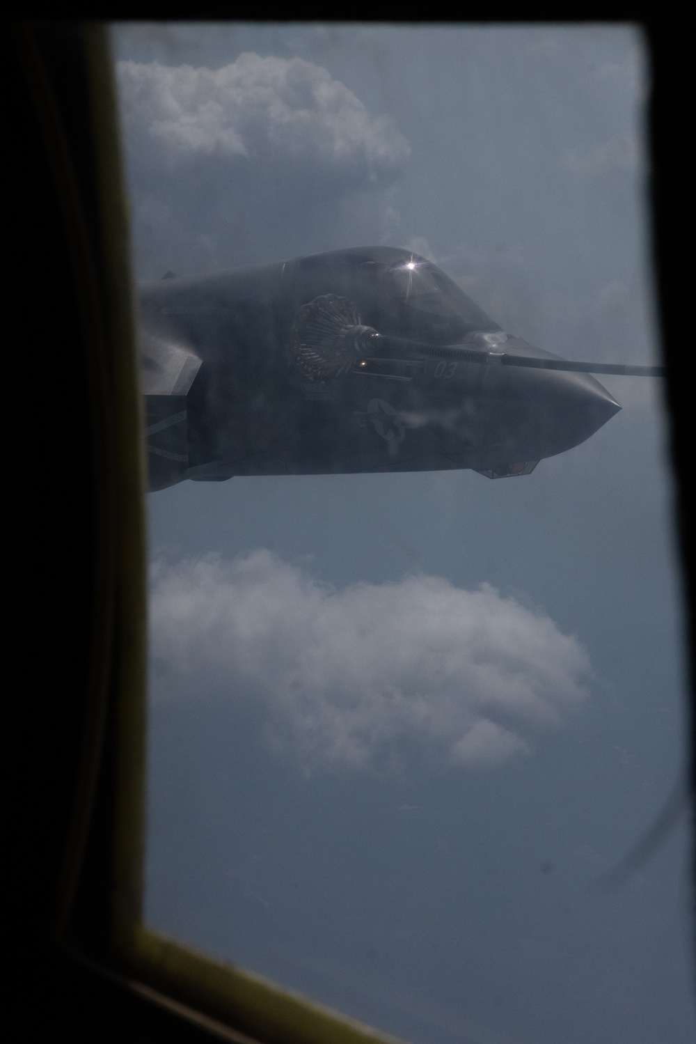 VMGR-352 supports VMFA-225 aerial refueling during Sentry North