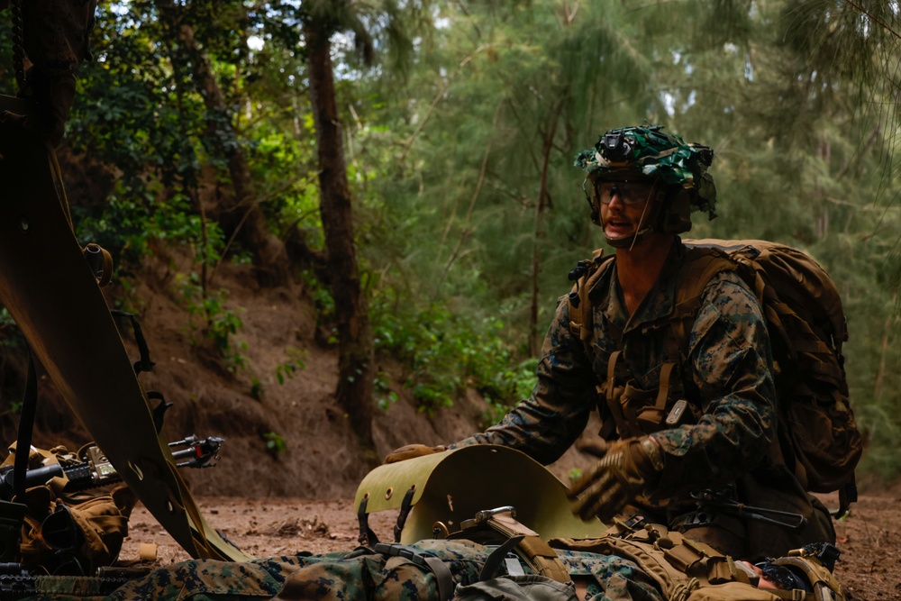 On Patrol: SOI- West class 3-25 conduct ambush maneuvers at KTA