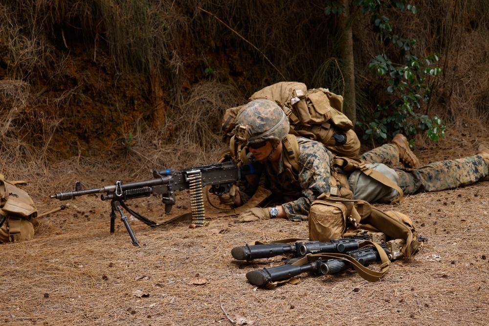 On Patrol: SOI- West class 3-25 conduct ambush maneuvers at KTA