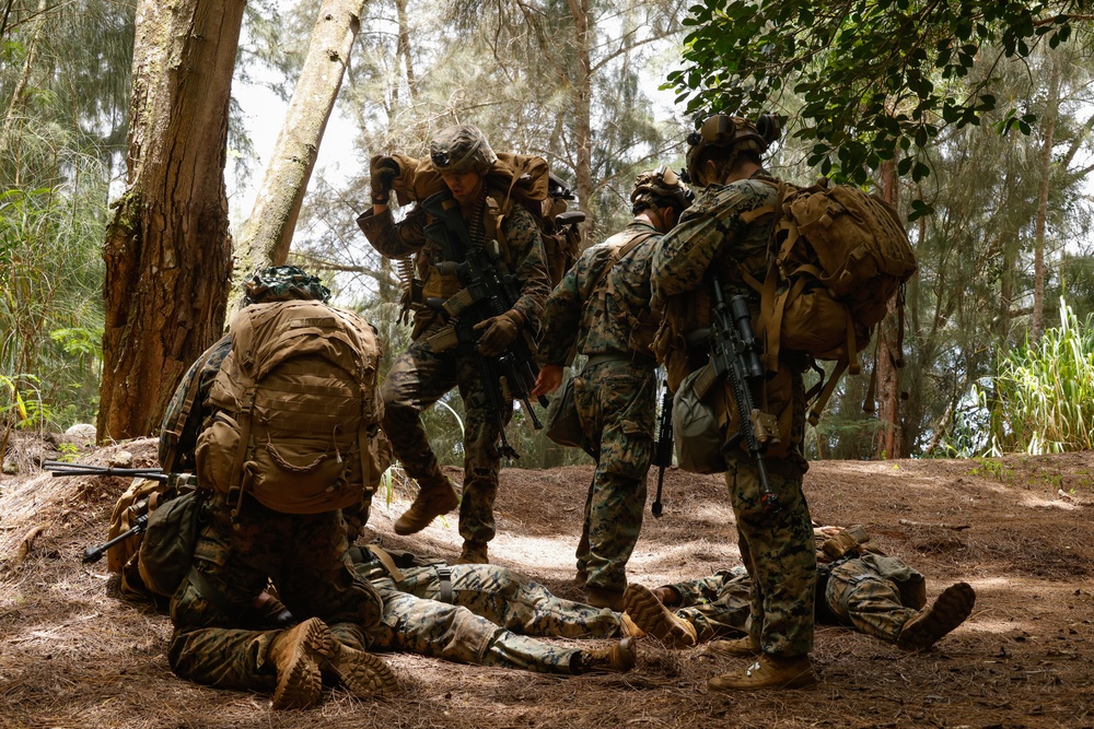 On Patrol: SOI- West class 3-25 conduct ambush maneuvers at KTA