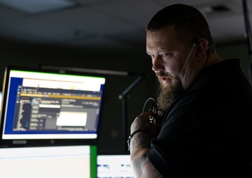 Christopher Burch receives The Dispatcher of The Year Award