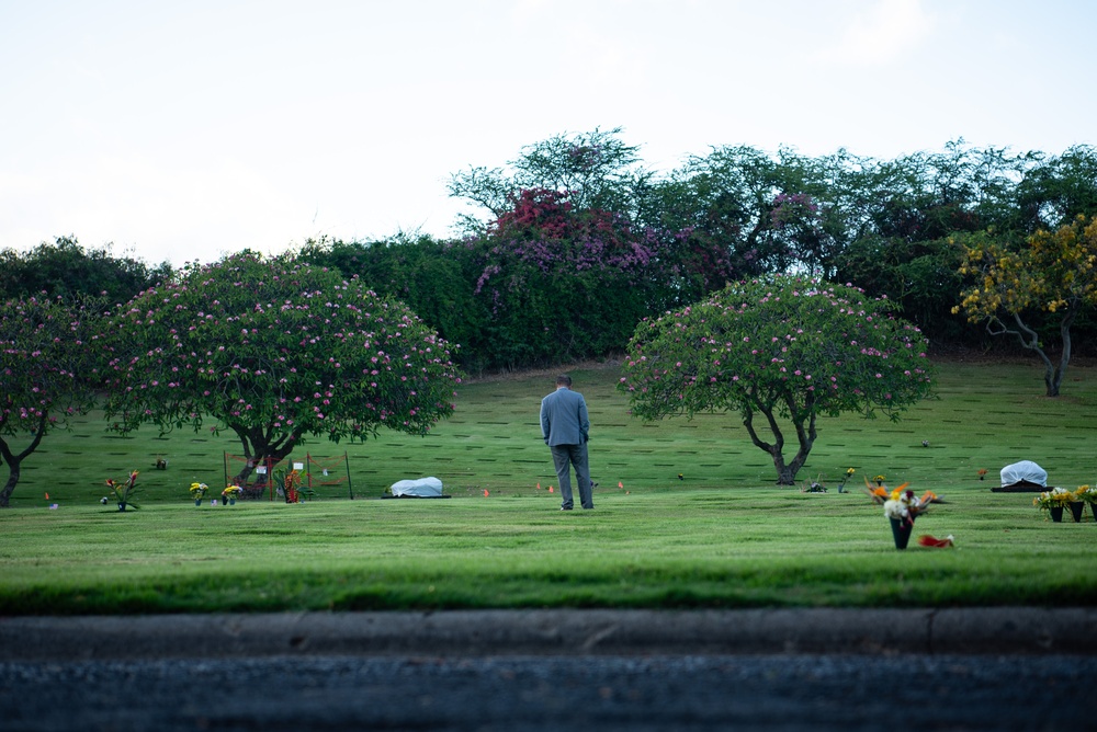 DPAA Conducts Korean War Disinterment Ceremony
