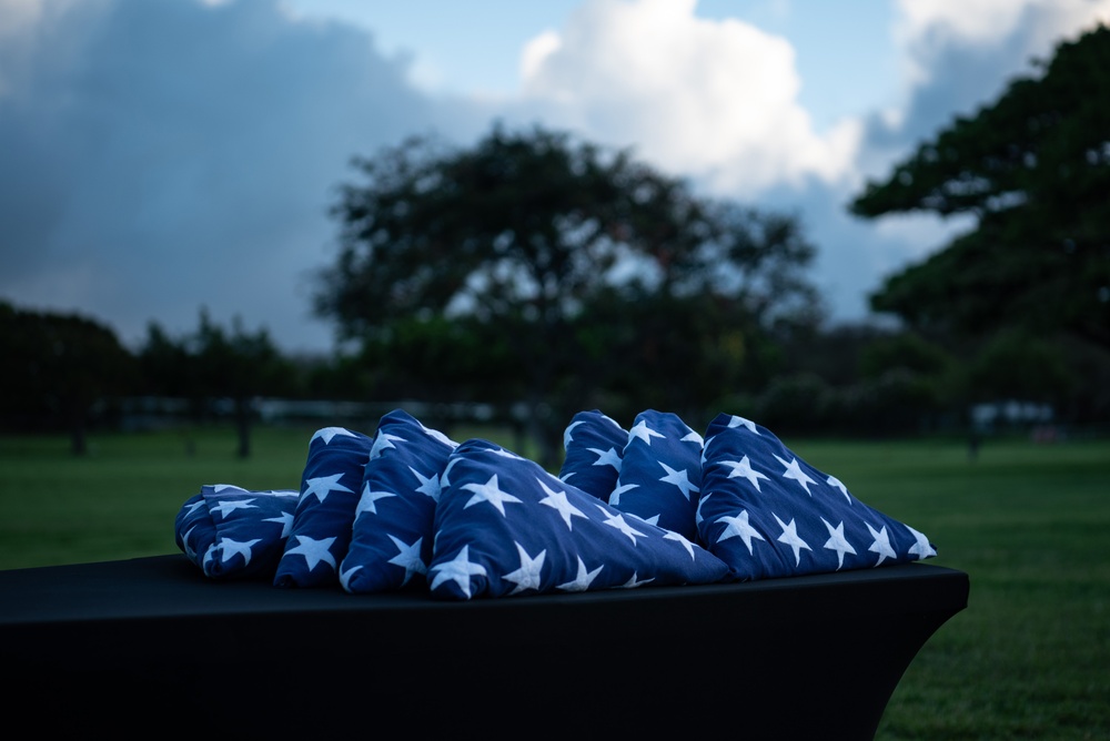 DPAA Conducts Korean War Disinterment Ceremony