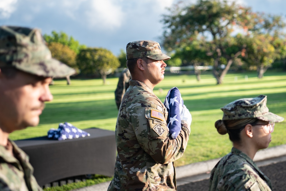 DPAA Conducts Korean War Disinterment Ceremony