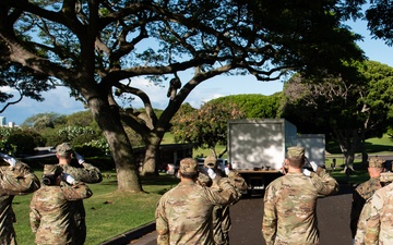 DPAA Conducts Korean War Disinterment Ceremony