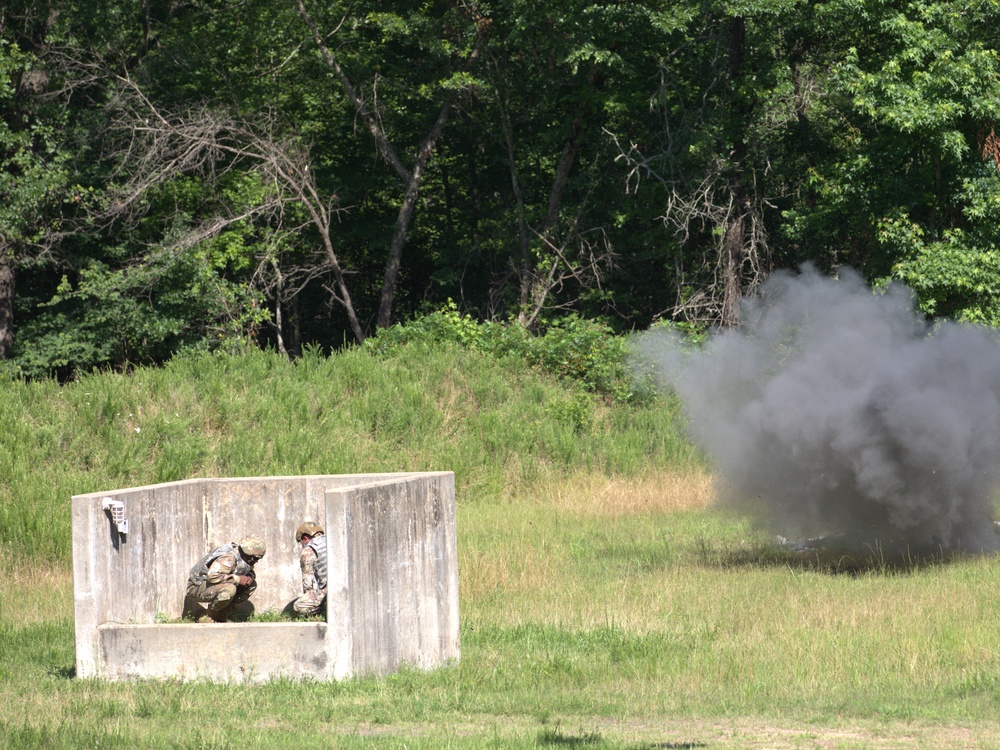 467th Engineer Battalion Hand Grenade Qualification FY25