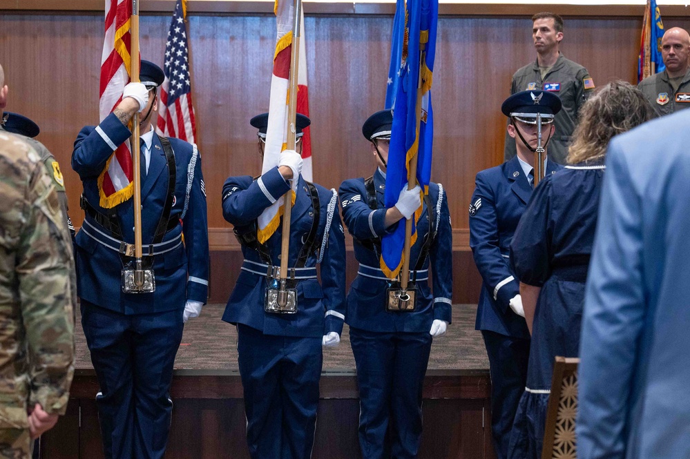 82nd RS change of command