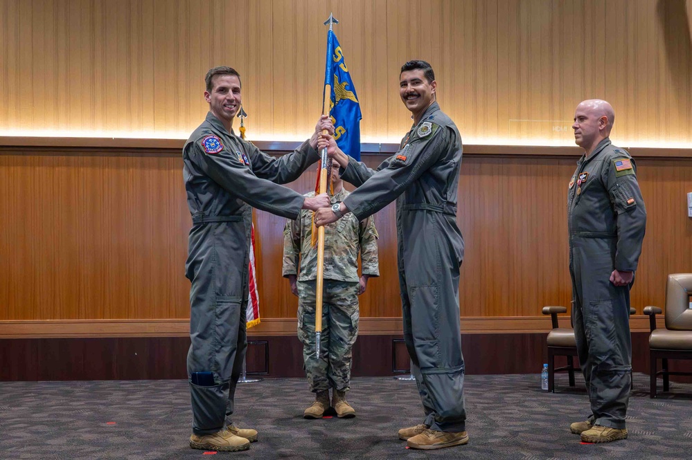 82nd RS change of command