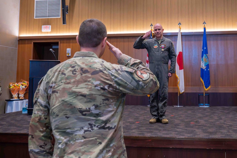 82nd RS change of command