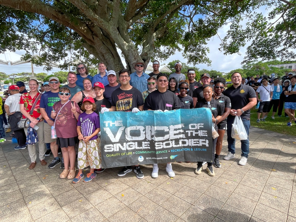 Joint Cleanup at Okinawa Peace Park