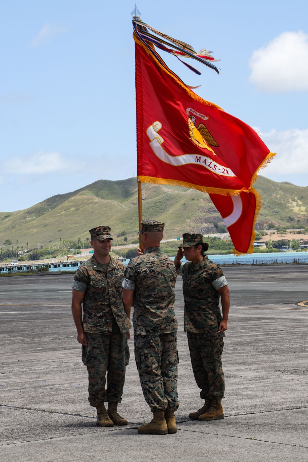 MALS-24 change of command