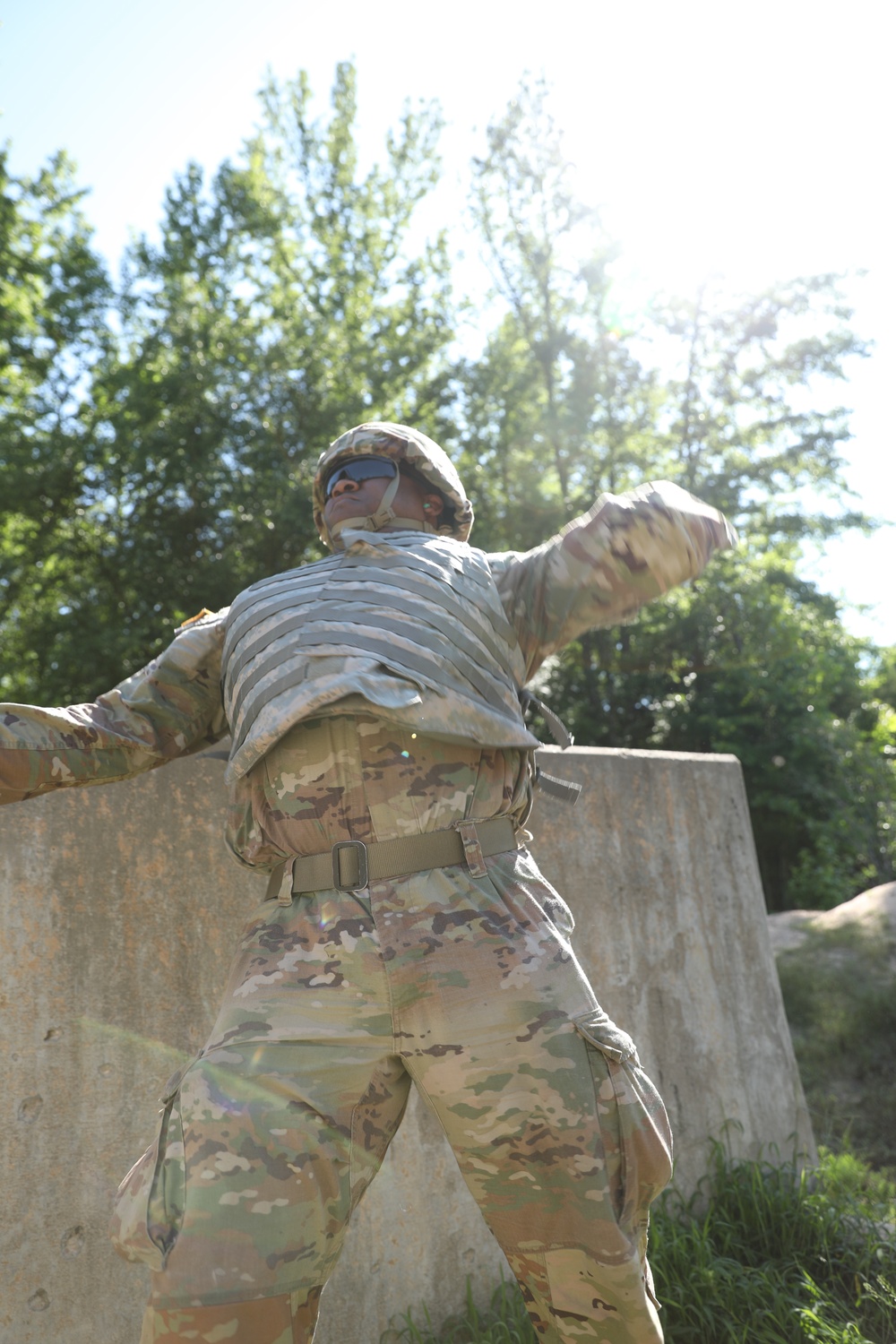 467th Engineer Battalion Hand Grenade Qualification FY25