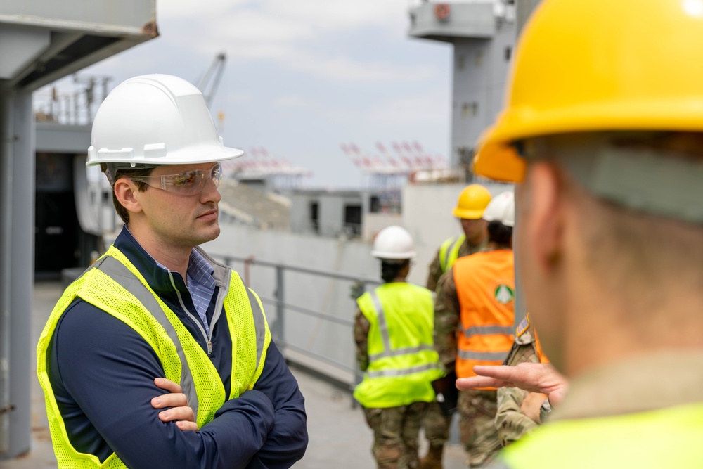 Staff Delegation Visit to Port Operations