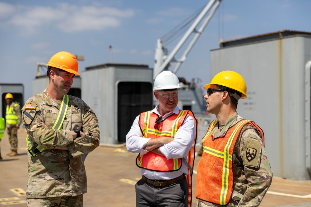 Staff Delegation Visit to Port Operations