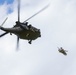 Utah National Guard Soldiers take part in a search and rescue exercise in the state's central mountains