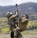 Utah National Guard Soldiers take part in a search and rescue exercise in the state's central mountains